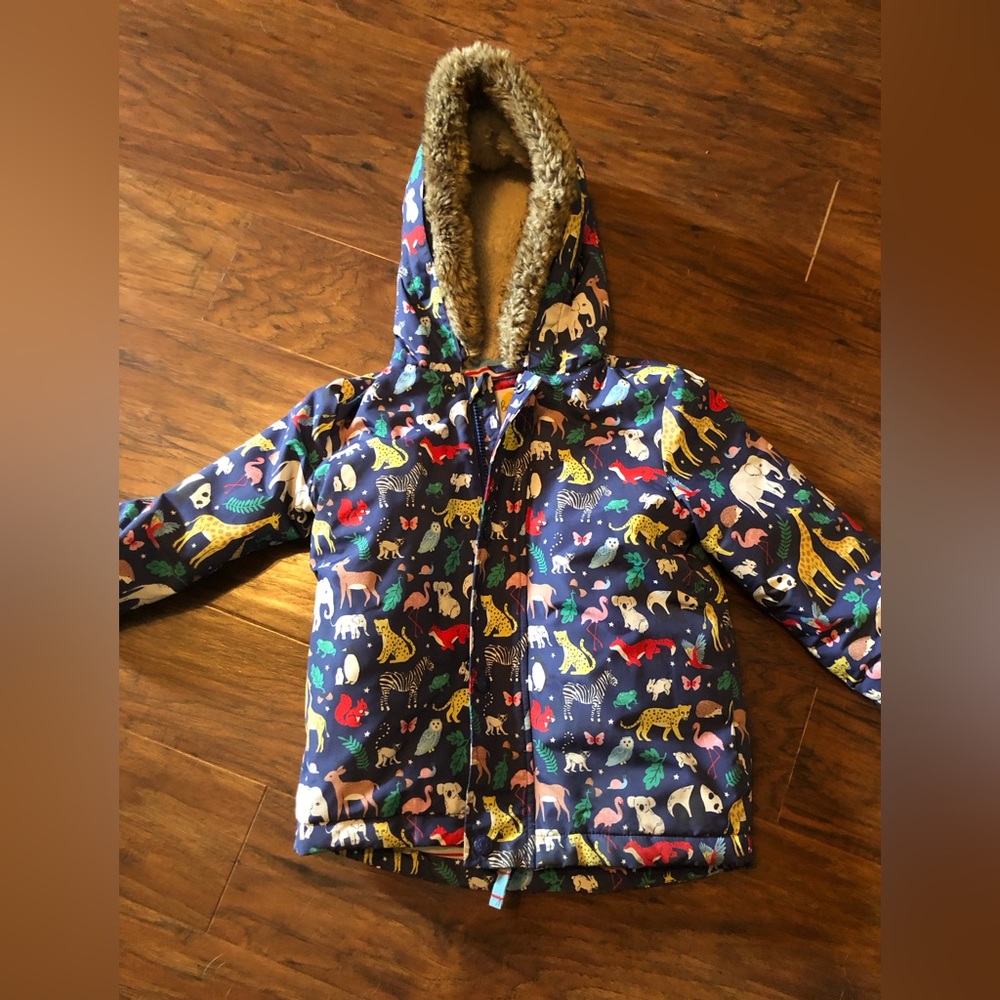 Boden girls winter coat